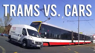 TRAM CRASHES💥 AND CLOSE CALLS  crazy situations Honest Guide [upl. by Bollen]