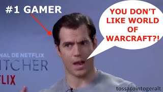 Henry Cavill being a GAMER for 6 min and 14 sec part 1 [upl. by Latimer]