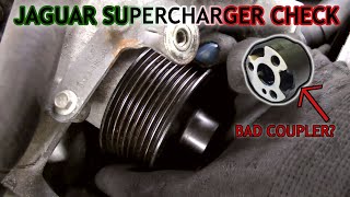 Jaguar Supercharger Check [upl. by Tamiko]