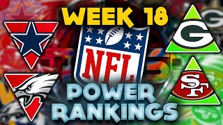 The Official 2022 NFL Power Rankings Regular Season Finale  TPS [upl. by Marr]