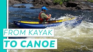 Whitewater Canoeing  A Kayakers Adventure with a Single Blade  Paddle Tales [upl. by Ki]