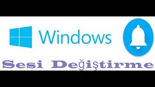 Windows larda bildirim sesi değiştirme [upl. by Grannie491]