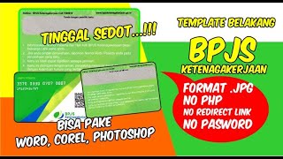 DOWNLOAD TEMPLATE BPJS BELAKANG [upl. by Tomasine673]