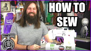 Sewing for Beginners  How to use a sewing machine  How to sew [upl. by Neetsirhc]