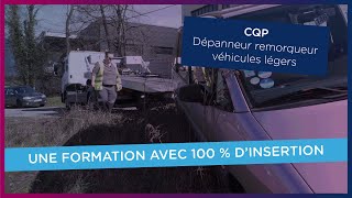 CQP dépanneurremorqueur Formation pour métier en tension [upl. by Hunsinger944]