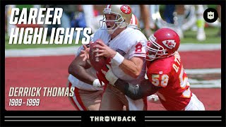 Derrick Thomas quotFreakish PassRusherquot Career Highlights  NFL Legends [upl. by Lucie963]