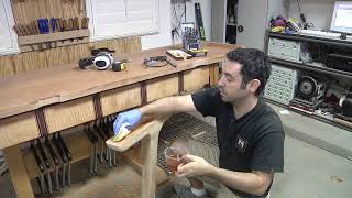 136  How to Build a Trestle Table Part 3 of 3 [upl. by Ancell]