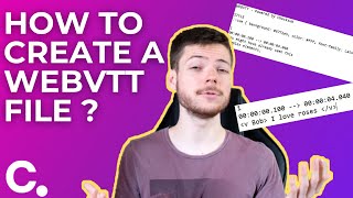 How to Create and Customize WebVTT Subtitle File [upl. by Hplar812]