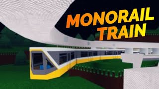 Micro block  Monorail Train Tutorial Roblox Build a Boat for Treasure [upl. by Eldreda]