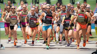 Womens Murph  2015 Reebok CrossFit Games [upl. by Lacym]