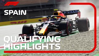 Qualifying Highlights  2021 Spanish Grand Prix [upl. by Inamik747]