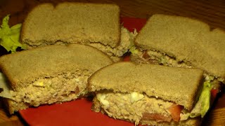 How To Make The BEST Tuna Salad Sandwich Easy Delicious Tuna Fish Recipe [upl. by Gwendolen]