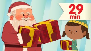 We Wish You a Merry Christmas  More  Christmas Songs for Kids  Super Simple Songs [upl. by Yelsnit]