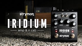 Strymon Iridium – Amp amp IR Cab – Amp Modeler amp Impulse Response Cabs [upl. by Enimzaj899]