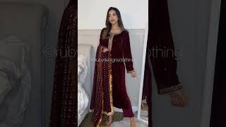 maroon colour velvet suit designs by fashion trends [upl. by Lenard]