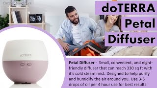 Delightful doTERRA Petal Diffuser Review [upl. by Adlanor]