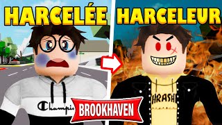 DINTELLO HARCELÉE À HARCELEUR SUR BROOKHAVEN   ROBLOX BROOKHAVEN MINI FILM RP [upl. by Baler]