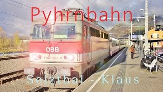 Führerstandsmitfahrt Pyhrnbahn Selzthal  Klaus HD  Cab Ride ÖBB 1142 [upl. by Allebara]