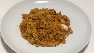 Migas con Chorizo y Panceta en Monsieur Cuisine Connect [upl. by Zebedee]