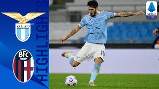 Lazio 21 Bologna  Immobile Seals Lazio Win Despite Late Bologna Goal  Serie A TIM [upl. by Melia]