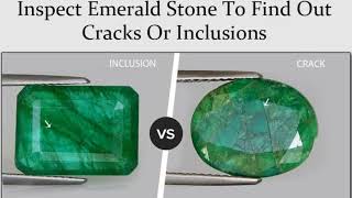 How To Identify Natural Emerald Gemstone [upl. by Une]