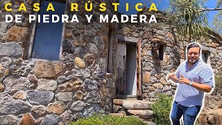 CASA RÚSTICA DE PIEDRA Y MADERA  OBRAS AJENAS [upl. by Imogen]