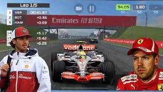 Playing Formula 1 Mobile Game  F1 2020 game  Superg Channel [upl. by Akissej]