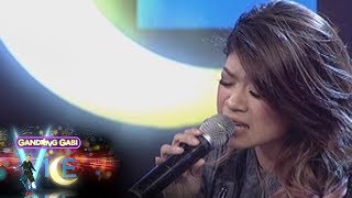 GGV Mary Gidget Dela Llana sings on GGV stage [upl. by Nylarac330]