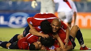 Perú 1  3 Chile  Eliminatorias Sudáfrica 2010  11º Fecha [upl. by Nomis]