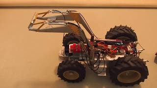 RC Tractor hydraulic test  III Scaleart Hydraulik Servonaut BMA FrontladerHeckkraftheber [upl. by Intihw]