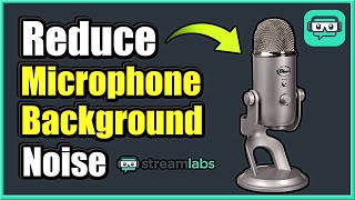 How to Reduce Microphone Background Noise using Streamlabs OBS OBS Tutorial [upl. by Eleaffar]