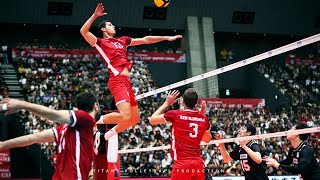 The Most Powerful Volleyball Spikes  World Cup 2019 HD [upl. by Moguel]