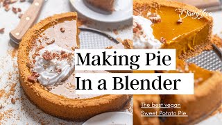 The Best Vegan Sweet Potato Pie Period [upl. by Yttap]