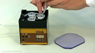 Peristaltic pumps LAMBDA Tubing insertion [upl. by Atikram436]