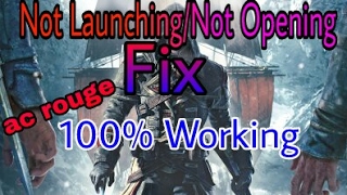 How to fix assassins creed rouge not launching not opening in pc [upl. by Vander610]