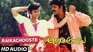 Raika Chusthe Full Song  Allari Alludu Songs  Nagarjuna Nagma Meena Vanisri  Telugu Songs [upl. by Chafee]