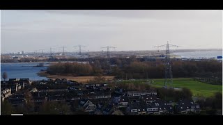 Line upgrading 380 kV DiemenLelystad Netherlands [upl. by Burk]