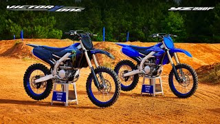 2022 Yamaha YZ250F amp YZ250F Monster Energy® Yamaha Racing Edition [upl. by Aerdnad534]