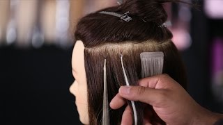 3 Most Popular Hair Extension Methods [upl. by Cheney752]