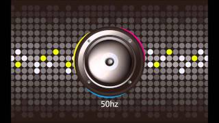 Frequency Sweep 1100hz Bass Test 1080p HD [upl. by Ambie]