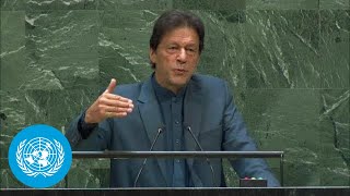 🇵🇰 Pakistan  Prime Minister Addresses General Debate 74th Session [upl. by Aileon]