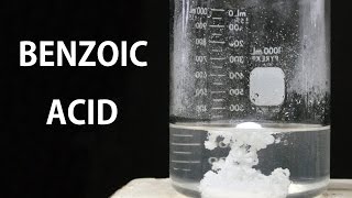 Making Benzoic Acid from sodium benzoate [upl. by Lehsreh916]