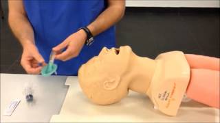 Laryngeal Mask Airway Insertion [upl. by Longley817]