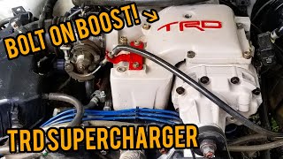 TRD Superchargers are AWESOME [upl. by Ferdinande207]