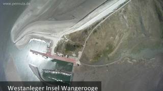 Wangerooge Rundflug Nordsee [upl. by Ardy]