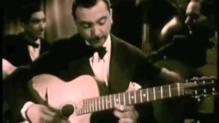 Django Reinhardt CLIP performing live 1945 [upl. by Mahau]