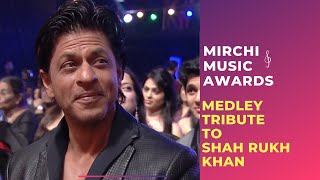 Romantic medley tribute to Shahrukh Khan by Bollywood Singers  Mirchi Music Awards  Radio Mirchi [upl. by Eimme]