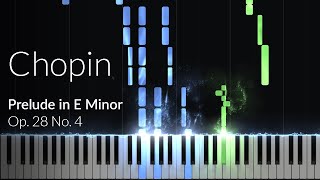 Prelude in E Minor Op 28 No 4  Chopin Piano Tutorial [upl. by Gasperoni161]