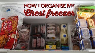 How I Organise My Chest Freezer  A Thousand Words [upl. by Jemine]