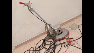 Reparando una Pulidora de Pisos  Fallas y problemas electricos mas comunes [upl. by Onairda531]